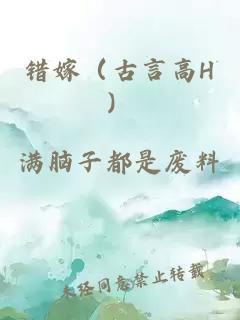 错嫁（古言高H）