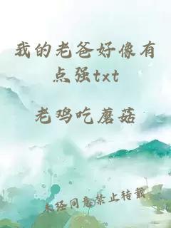 我的老爸好像有点强txt